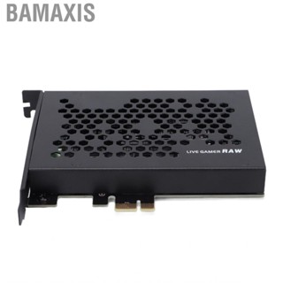 Bamaxis Game Capture Card   Standard HD Multimedia Interface Live for Conference Video