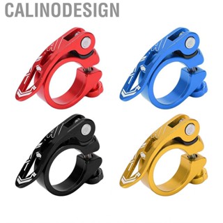 Calinodesign MTB Bike Seatpost Clamp Quick Release Saddle Pole  Aluminium Alloy Bicycle Mount 31.8mm 34.9mm