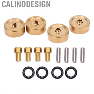 Calinodesign Brass RC Wheel Weight Block Durable Compact Structure Weights Hex