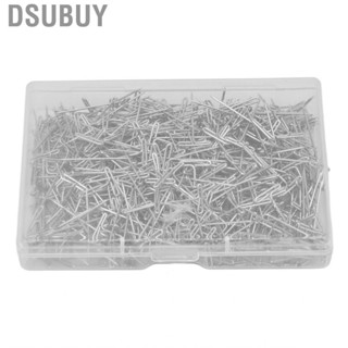 Dsubuy 500pcs Stainless Steel T Pins Needles With Plastic Box For Sewing Modelling GS