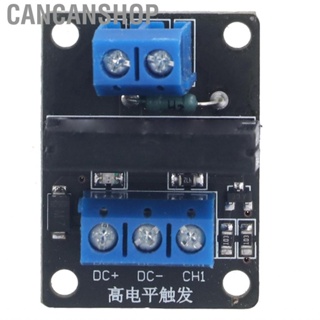 Cancanshop Low Level Relay Module  Safe Use Status Indicator 1 Channel Solid State for College Students Technicians Engineers