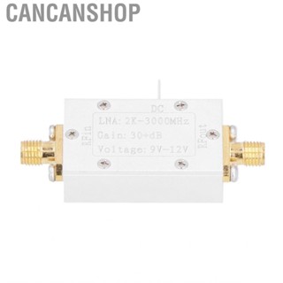 Cancanshop 2K‑3000MHz Gain 30dB RF Broadband Amplifier High Frequency LNA 9-12VDC