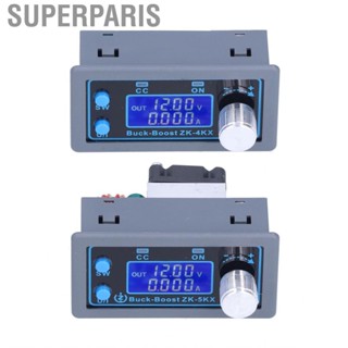 Superparis DC-DC Buck Boost Converter Module CC CV Voltage Regulator LCD Display