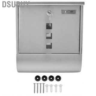 Dsubuy Boîte Aux Lettres Mail Box European Style Narrow Slot Stainless Steel Hanging