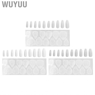 Wuyuu Long Press On Nails  Full Cover Non Toxic for Girls Women