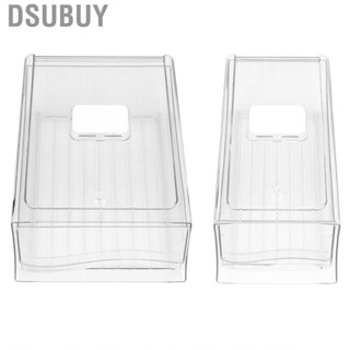 Dsubuy Fridge Container  Storage Drawer Organiser Stackable Home Pantry Cabinet LL