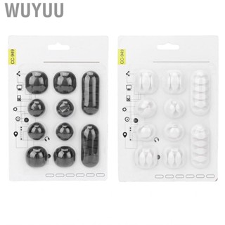 Wuyuu Desk Cable   10pcs Multipurpose Strong Tension Wire Management for Office Beauty Equipment Home