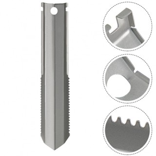 พลั่วตักสิ่งสกปรก ไทเทเนียม อเนกประสงค์ แบบพกพา สําหรับตั้งแคมป์ ปีนเขา
