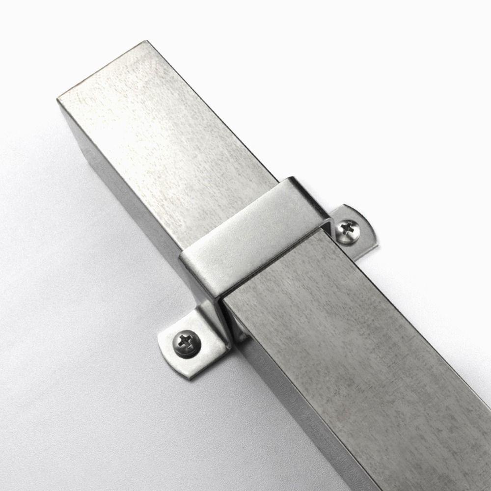 NULLABY แคลมป์ท่อ Horseback, คลิปกระชับประปา Ohm Tube Card, Thicken Fastening Buckles 304 สแตนเลส M-รูป U-รูปสแควร์สี่เหลี่ยมผืนผ้าคอ Hoop Tube - รูปที่ 2