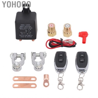 Yohooo 12V DC Car  Disconnect Switch Isolator Kill Power Cut Off