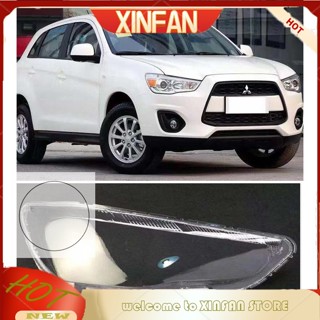 Xinfan ฝาครอบเลนส์ไฟหน้า แบบเปลี่ยน สําหรับ Mitsubishi ASX 13 14 15 16 17 18