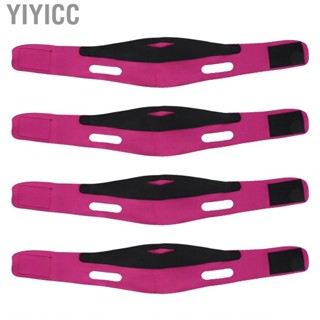 Yiyicc 4pcs Face Lifting Strap  Double Chin Prevent Sagging V Shaped Slimmin