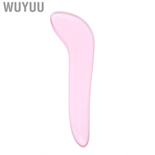 Wuyuu Gua Sha Facial Tool  Board Meridian  Pink Crystal Prevents Aging Soothing for Body