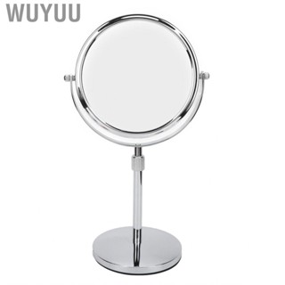 Wuyuu 7 Inch Makeup Mirror  Vanity Height Adjustable Double Sided 3X