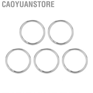 Caoyuanstore Hardware Hanging Rings Multi Purpose Smooth Round O for Marine Boat Luggage Ornament