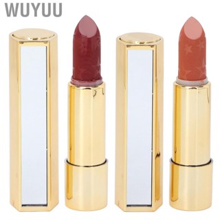 Wuyuu 3 Colors  Matte Lipstick Long Lasting Fog Lip Stick Sexy Pigments Makeup for Women Girls