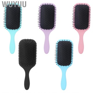 Wuyuu Hair Brush Detangling  Scalp Cushion Comb For Curly Straight US