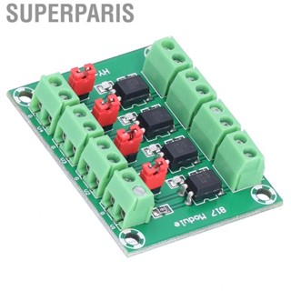 Superparis 4 Channel 817 Optocoupler Isolation Board  Photoelectric Isolated Module