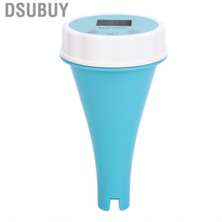 Dsubuy Water Testing Meter 6 in 1 PH EC TDS ORP TEMP Residual Chlorine Tester Pen for Swimming Pool