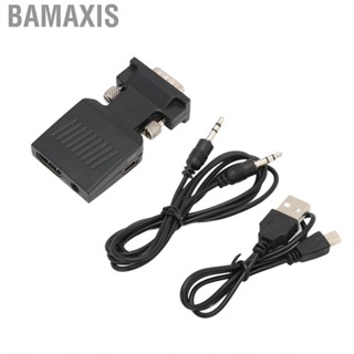 Bamaxis VGA Male To HD Multimedia Interface Female Converter For Computers Laptops PC