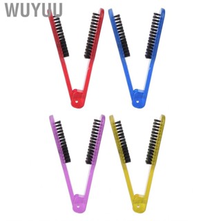 Wuyuu Bristle Hair Brush  Static Heat Resistant Double Sided US