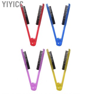 Yiyicc Bristle Hair Brush  Static Heat Resistant Double Sided US