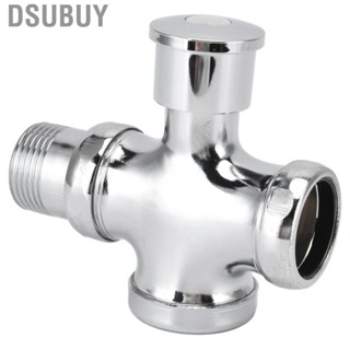 Dsubuy Urinal Flush Valve Push Button Toilet Delay Flushing Valves Tank Parts