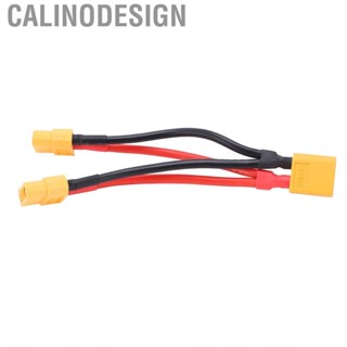 Calinodesign XT60 Parallel  Connector Cable Extension Y Splitter 1 Male To 2 Female