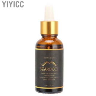 Yiyicc Mustache Growth Serum  Moisturized Healthy Beard Oil Pure Natural for Men Groomed