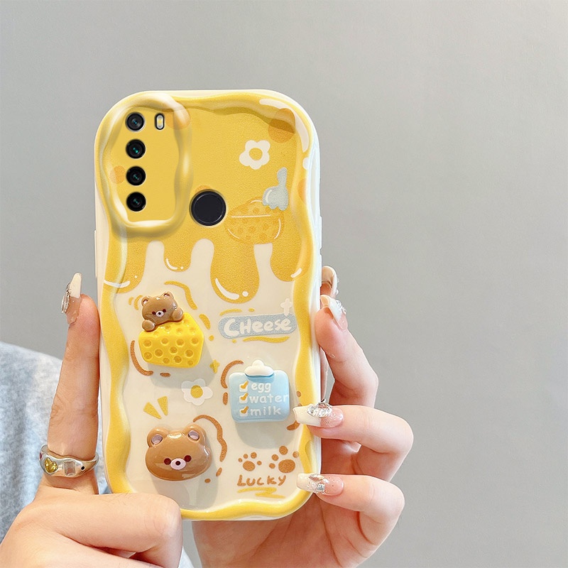 เคส Redmi NOTE 8 Redmi NOTE 8 PRO น่ารัก ตุ๊กตาสามมิติ กรณีป้องกันโทรศัพท์มือถือ