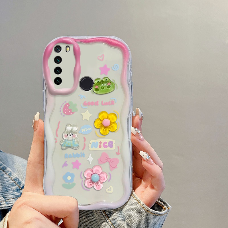 เคส Redmi NOTE 8 Redmi NOTE 8 PRO น่ารัก ตุ๊กตาสามมิติ กรณีป้องกันโทรศัพท์มือถือ