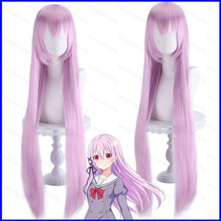 Gp1 Engage Kiss Kisara วิกผมยาว สีชมพู สีม่วง สําหรับแต่งคอสเพลย์ฮาโลวีน PG1