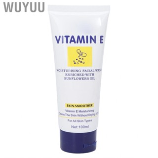 Wuyuu Moisturizing Facial   3.53oz Deep Clean Delicate Foam Vitamin E Face Wash Brighten Skin  for Care Women