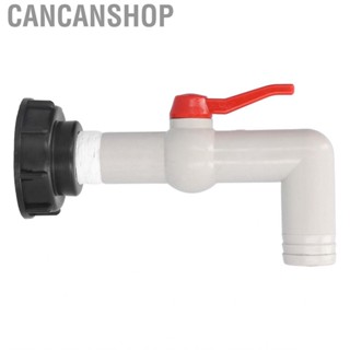 Cancanshop IBC Tank Tap Adapter Butt Water Tanks Hose Connector Drain Outlet Garden Supplies Replacement with Sealing Ring for Fuel Oil