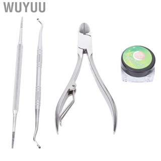 Wuyuu 4pcs Ingrown Toenail Correction  Kit Professional