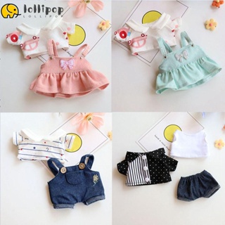 Lollipo1 ชุดเสื้อยืดลําลอง ทรงหลวม ขนาด 20 ซม. สําหรับตุ๊กตา ของเล่นเด็ก 1 ชุด