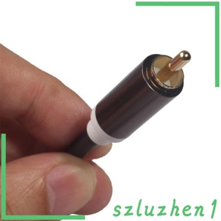 [Szluzhen1] สายเคเบิลหูฟัง 2 RCA ตัวผู้ เป็น XLR ตัวผู้ สําหรับเชื่อมต่อเสียงไมโครโฟน