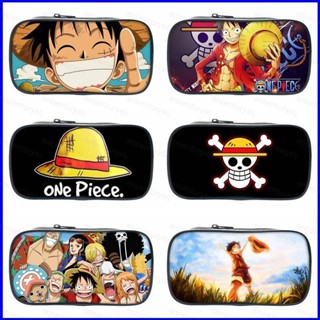 Gp1 ONE PIECE ชั้นเดียว ซิป กระเป๋าดินสอ บุคลิกภาพ ปากกา กล่องเก็บเครื่องเขียน ความจุขนาดใหญ่ PG1