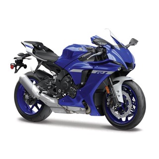 Maisto 1:12 2021 Yamaha YZF-R1 โมเดลรถยนต์ ยานพาหนะหล่อคงที่ ของเล่นสะสม รถจักรยานยนต์