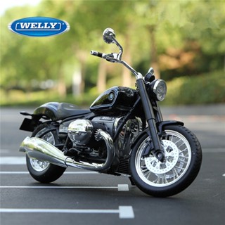 Welly โมเดลรถจักรยานยนต์จําลอง 1:12 BMW R18 2020 ของเล่นสําหรับเด็ก