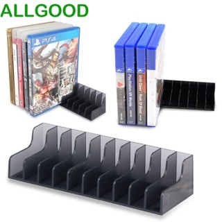 Allgoods กล่องเกมคอนโซล ฮาร์ดดิสก์ CD การ์ดเกม สีดํา รองรับการ์ดพลาสติก 20 ชิ้น 2 ชิ้น