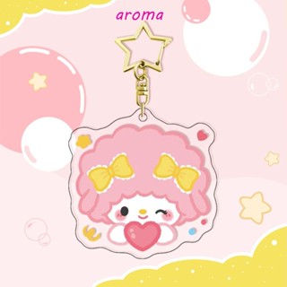 Aroma พวงกุญแจ จี้อะคริลิค รูปการ์ตูน Melody DIY สําหรับตกแต่งกระเป๋า โทรศัพท์มือถือ