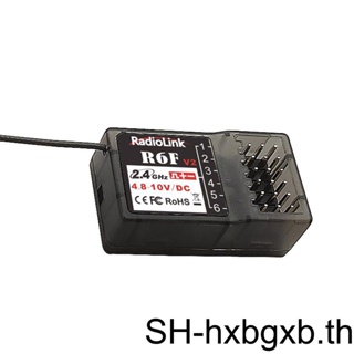 ตัวรับสัญญาณ 1/2 2 4G 6CH R6F 3V-12V สําหรับรถบังคับ เรือ RC6GS RC3S RC4G