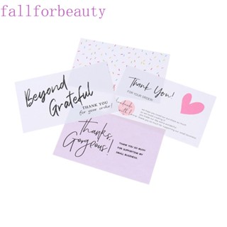 Fallforbeauty การ์ดอวยพร ลายสีน้ํา สีชมพู สําหรับตกแต่ง