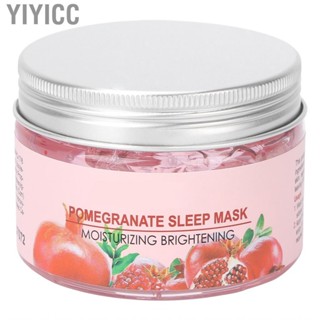 Yiyicc Red Pomegranate Sleeping   Beauty Gel Face Easy To Absorb Refreshing  Oxidation Light Jelly Texture for Smooth Skin