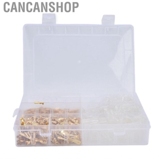 Cancanshop 720 Pcs Terminal Connector Anti‑corrosion Strong Connection Boxed Transparent Wire with Sleeve Combination