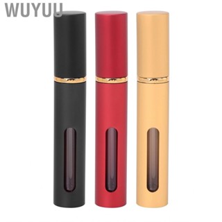 Wuyuu Mini Refillable  Bottle Alumite Visible Portable Leakproof Empty Roll On