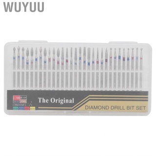 Wuyuu Nail Grinding Bits  Polishing Peeling Art Manicure Drill for Home Use Salon