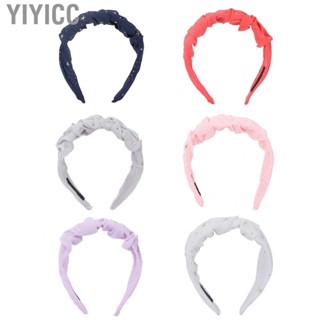 Yiyicc Headband  Hairband Shiny Glitter Pattern Compact Portable Fashionable for Dancing Party Daily Life Wedding Dating