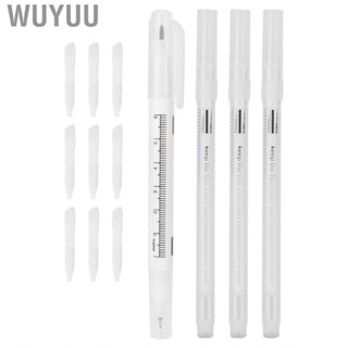 Wuyuu Tattoo Tool  Marker Erase Pen Professional Gentle Safe No Odor 3Pcs for Skin Lip